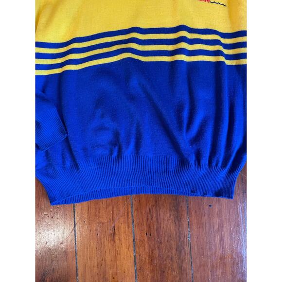 Vintage 1980s Ocean Pacific Winter Surf ’86 Patrol Team Sweater Size L - Picture 7 of 9